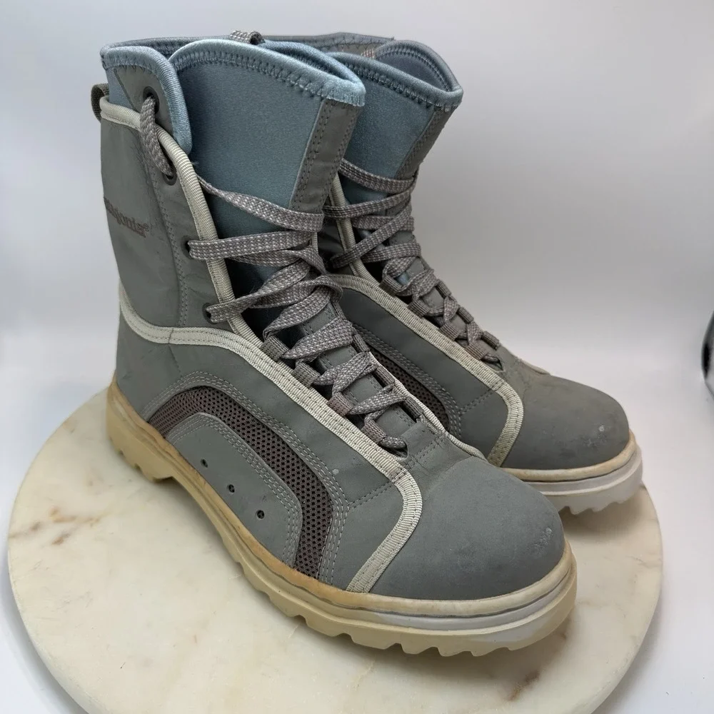 Patagonia Boots Mens Green Fly Fishing Outdoors | Sz US 9